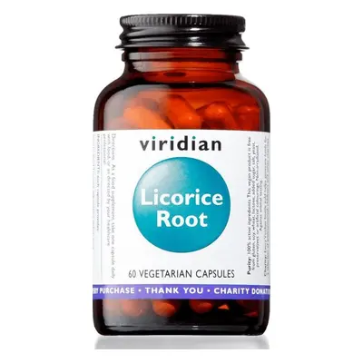 Viridian Nutrition Viridian Licorice Root, 60 kapslí