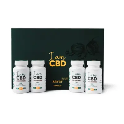 I am CBD Saver box - 4x Full Spectrum CBD kapsle 30 ks