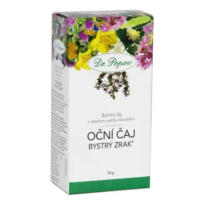 Oční čaj Bystrý zrak®, sypaný, 50 g Dr. Popov