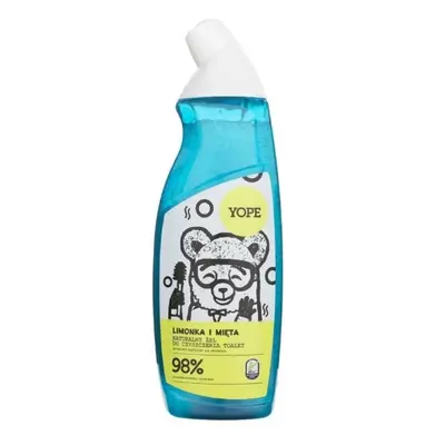 YOPE Přírodní WC čistič Lime & Mint, 750ml