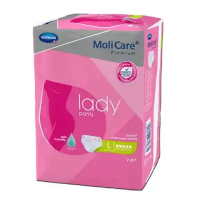 MoliCare Lady Pants Inkontinenční kalhotky 5 kapek L 7 ks