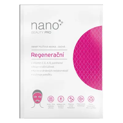 Nano BEAUTY PRO NanoBeauty Regenerační pleťová maska, 1ks