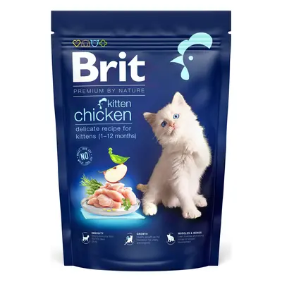 Brit Premium by Nature Cat krmivo pro koťata s kuřetem, 800 g