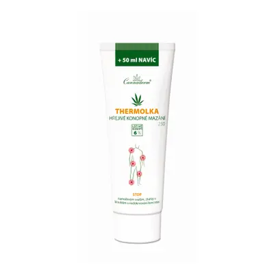 Cannaderm Thermolka hřejivé konopné mazání, 250 ml