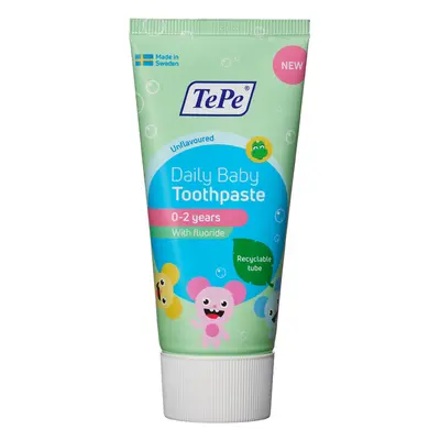 TePe Daily Baby zubní pasta pro batolata do 2 let, 50 ml