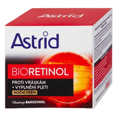 ASTRID BIORETINOL Noční krém proti vráskám, 50ml