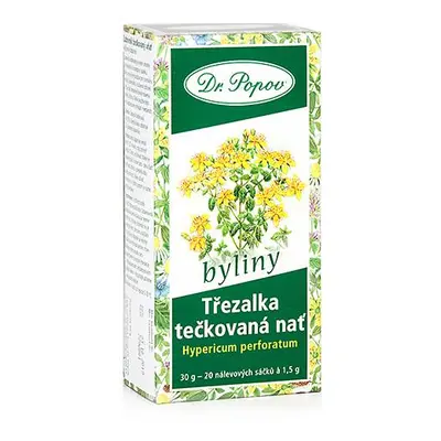 Třezalka tečkovaná nať, 30 g Dr. Popov