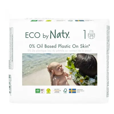 Plenky Eco by Naty Newborn 2-5 kg (25 ks)