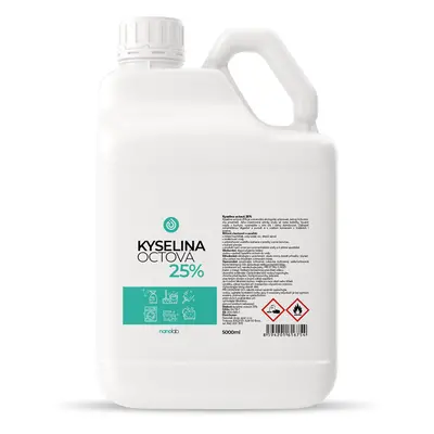 Nanolab Kyselina octová 25% 5L