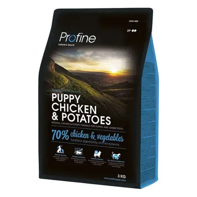 Profine Puppy krmivo pro štěňata s kuřetem a brambory, 3 kg