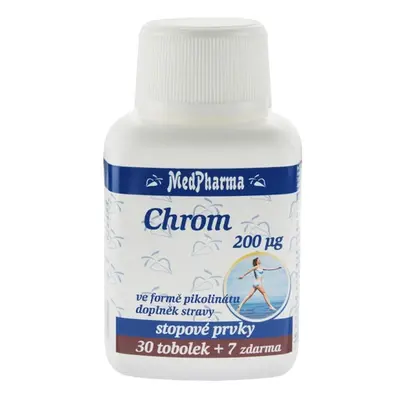 MedPharma Chrom 200 µg – ve formě pikolinátu, 37 tobolek