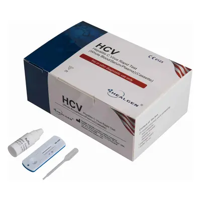 Healgen USA 25x Healgen HCV Test na hepatitidu C