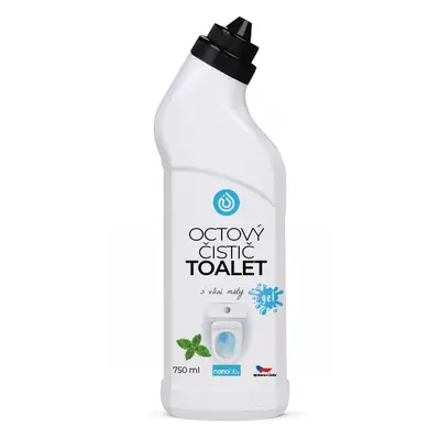 Nanolab Přírodní octový čistič TOALET s vůní Máty 750 ml