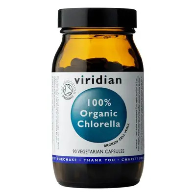 Viridian Nutrition Viridian Chlorella Organic, 90 kapslí