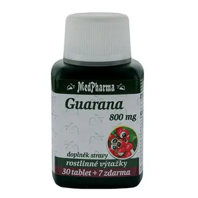 MedPharma Guarana 800 mg, 37 tablet