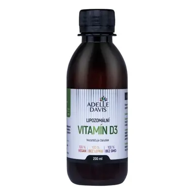 Adelle Davis Adelle Davis, Lipozomální Vitamín D3, 200 ml