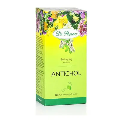 Antichol, porcovaný čaj, 30 g Dr. Popov