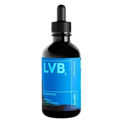 Lipolife Liposomální vitamín B12 s příchutí jahody a citronu, 60ml