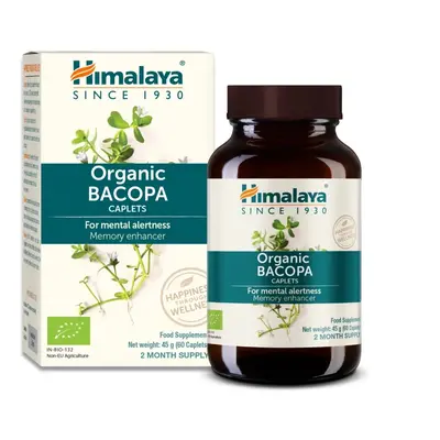 Himalaya Organic Bacopa (Brahmi), 60 tablet