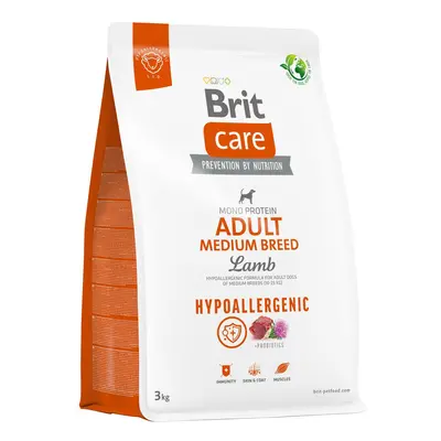 Brit Care Dog Hypoallergenic Adult Medium Breed 3kg