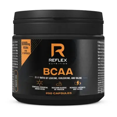 Reflex Nutrition Reflex BCAA, 200 kapslí