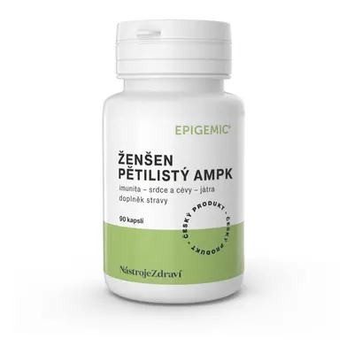 Epigemic® Epigemic Ženšen pětilistý AMPK, 90 kapslí