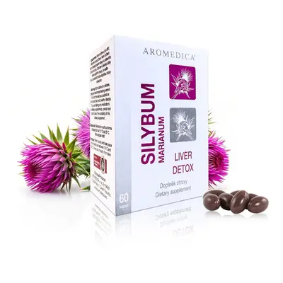 Aromedica Silybum Marianum Liver detox, 60 kapslí