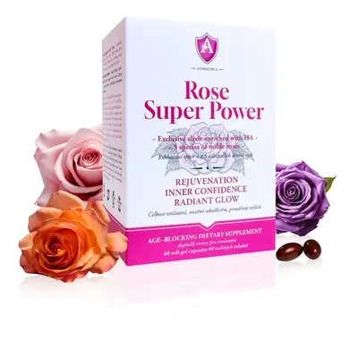 Aromedica Rose super power, 60 softgel kapslí