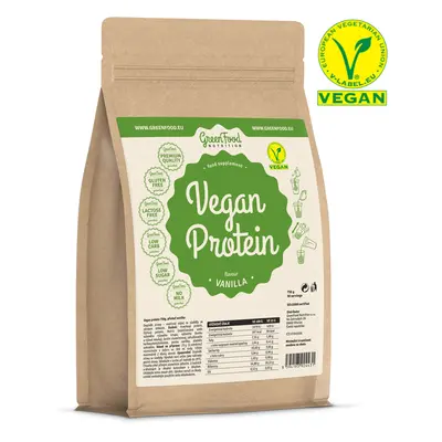 GreenFood Nutrition Vegan Protein 750g Příchuť: Čokoláda