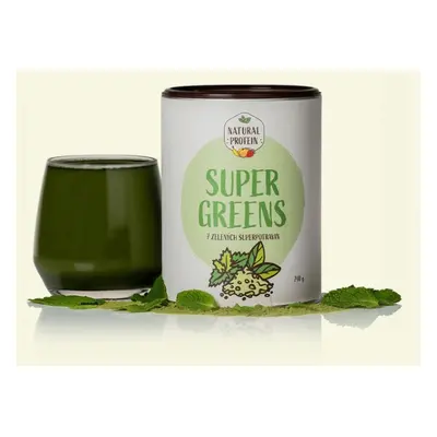 Natural Protein Supergreens, Natural Protein, 240 g