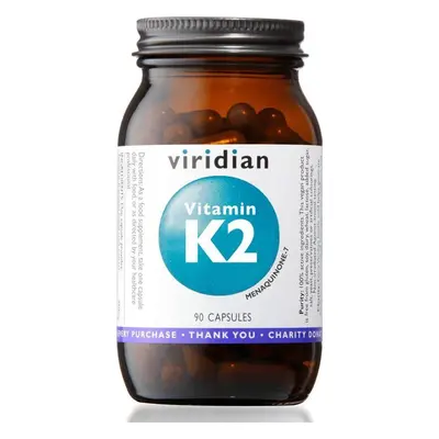 Viridian Nutrition Viridian Vitamin K2, 90 kapslí