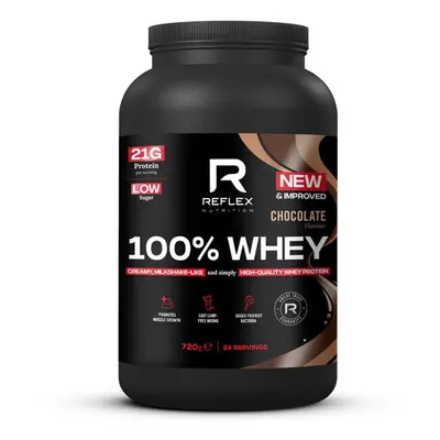 Reflex Nutrition Reflex 100% Whey Protein, 720 g Varianta: 100% Whey Protein 720g čokoláda