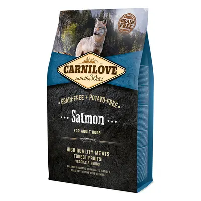 Carnilove krmivo pro dospělé psy s lososem, 4 kg