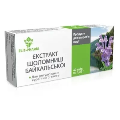 Elit Pharm Šišák bajkalský extrakt, 80 tablet