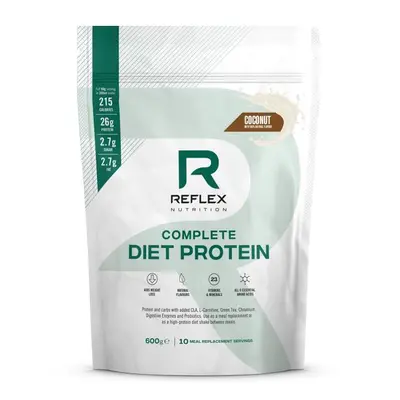 Reflex Nutrition Reflex Complete Diet Protein, 600 g Varianta: Complete Diet Protein 600g kokos