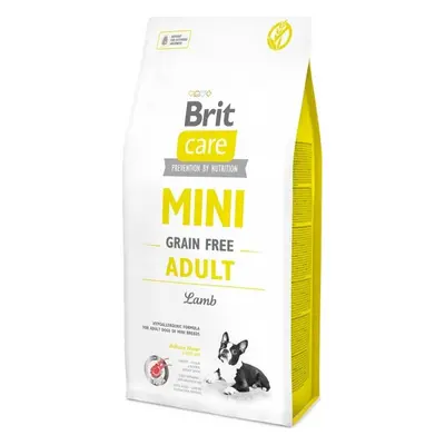 Brit Care MINI krmivo pro dospělé psy bez obilovin s jehněčím, 7 kg