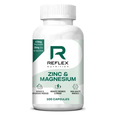 Reflex Nutrition Reflex Zinc & Magnesium, 100 ks Varianta: Zinc and Magnesium 100 kapslí