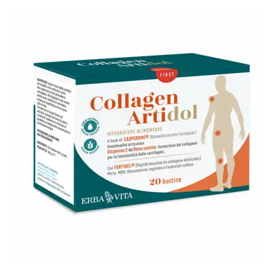 Erba Vita COLLAGEN ARTIDOL - klouby, kosti, svaly, 20 sáčků