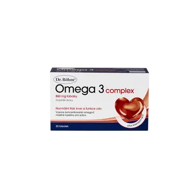 Dr. Böhm Omega 3 complex, 30 tobolek