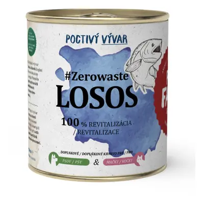 Pet Farm Family Pet Farm Vývar pro psy a kočky #ZEROWASTE Losos, 270 ml