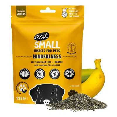 Eat Small Hmyzí pamlsky Mindfulness, chia s banány, 125 g