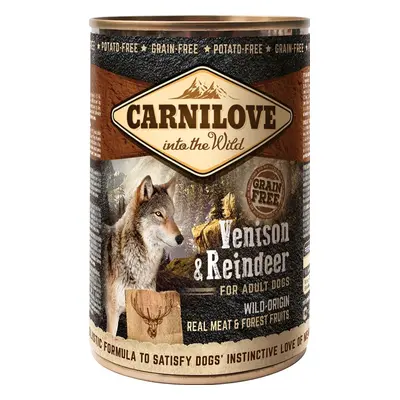 Carnilove Wild konzerva pro dospělé psy bez obilovin zvěřina a sob, 400 g