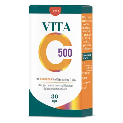 Erba Vita Vitamín C 500 mg, 30 kapslí