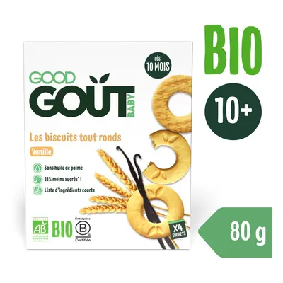 Good Gout BIO Vanilková kolečka (80 g)