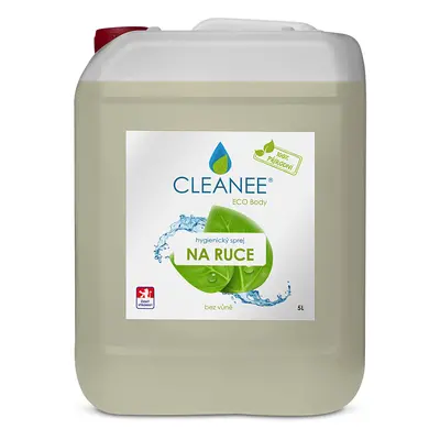 CLEANEE EKO CLEANEE ECO hygienický sprej na ruce - přírodní 5 L