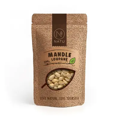 NATU Mandle loupané 500g