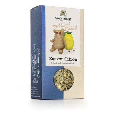 Sonnentor Zázvor Citron bio syp. 80g