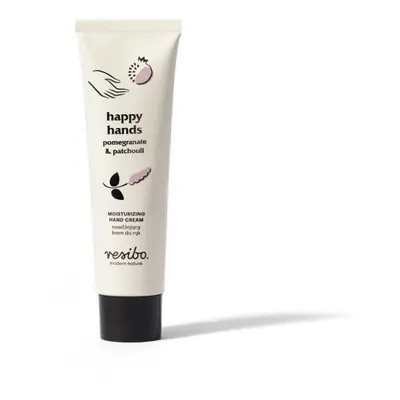 Resibo Hydratační krém na ruce granátové jablko a pačuli Happy Hands, 50 ml