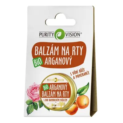 PURITY VISION Bio Arganový balzám na rty 12 ml