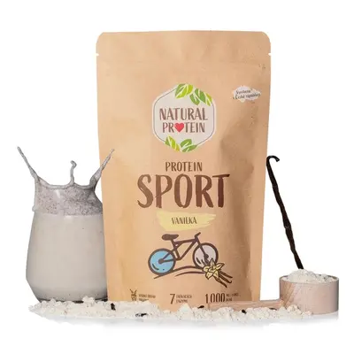 Natural Protein Sport- vanilka, 350g